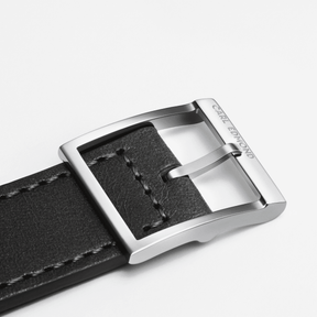 Granit Black Deluxe - Schwarzes Leder